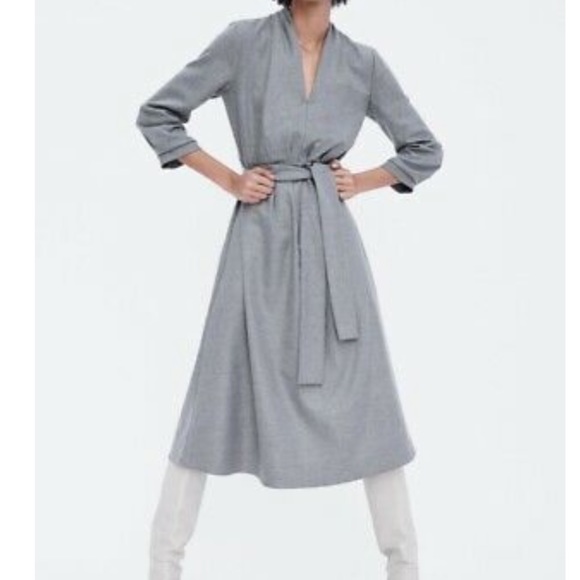 Zara Dresses & Skirts - Zara Fit and Flare Pleated Dress size M
